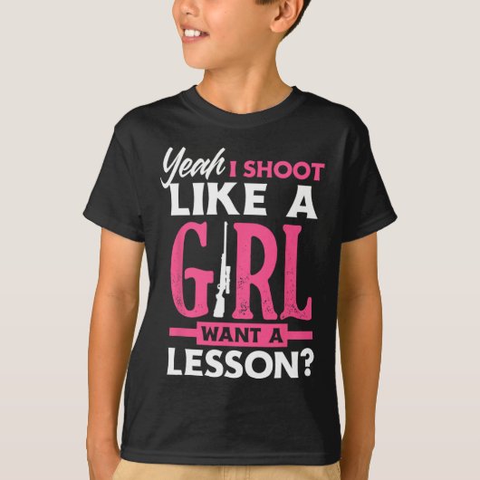 うん女の子がレッスンガール欲しいようなおもしろい撮影 Tシャツ (正面)