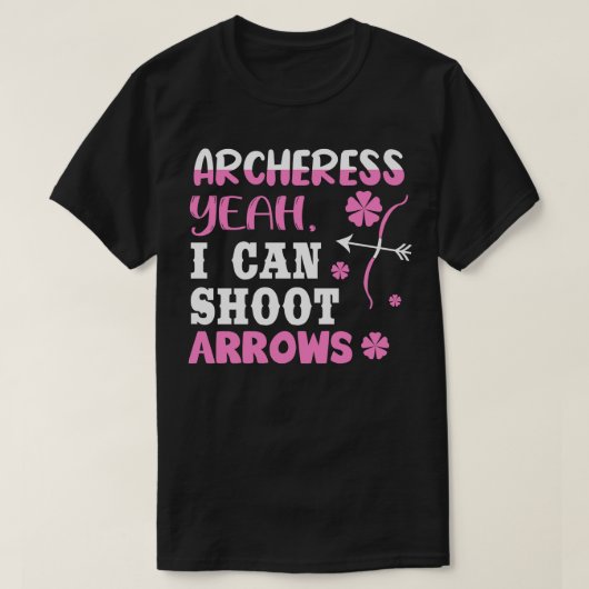 うん矢を撃てる Tシャツ (デザイン正面)