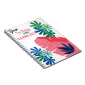 うん私はアートそれが大好きスパイラルフォトノート ノートブック (右側)