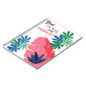 うん私はアートそれが大好きスパイラルフォトノート ノートブック (左側)