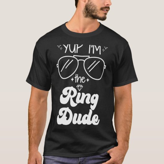 うん私はリングや輪男リングや輪ベアラー結婚披露宴 Tシャツ (正面)