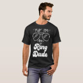 うん私はリングや輪男リングや輪ベアラー結婚披露宴 Tシャツ (正面フル)