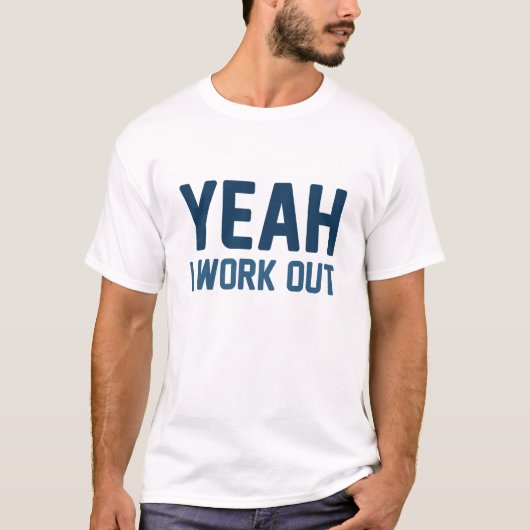 うん私は働く Tシャツ (正面)