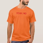 うん、いや。心臓病に倒すな Tシャツ (正面)