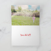 うん – おめでとうカードをやった サンキューカード (内部)