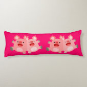 うん!!かわいい漫画ピッグ抱き枕 ボディピロー (裏面)