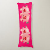 うん!!かわいい漫画ピッグ抱き枕 ボディピロー (正面縦)