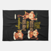 うん!これがサーカスだ俺の3匹のサルだ キッチンタオル (横)