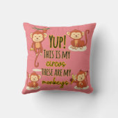 うん!これは私のサーカスこの4匹のサル クッション (裏面)