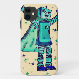 うん!スーパーヒーローロボットiPhoneケース iPhone 11 ケース