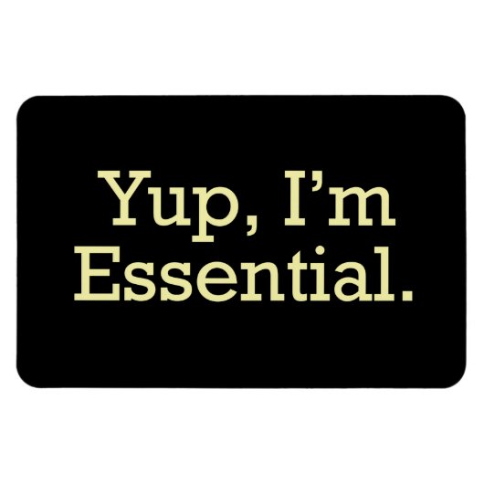 うん、私は不可欠だ。 マグネット (横)