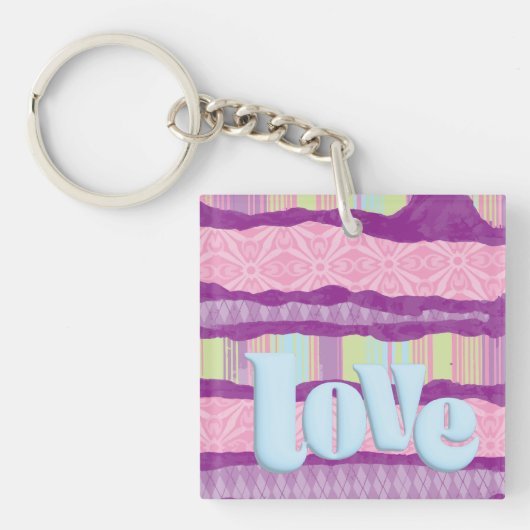 うん!非常にアクリルガーリーのキーチェーン キーホルダー (正面)