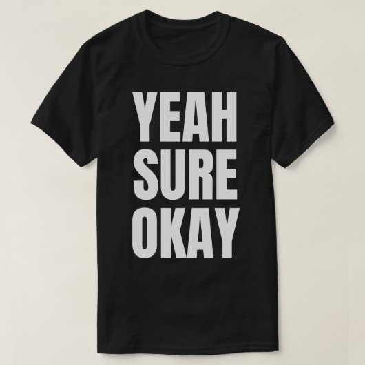 うんSure Ok 2 Tシャツ (デザイン正面)
