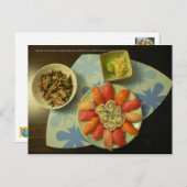 うーん食事… ポストカード (正面/裏面)