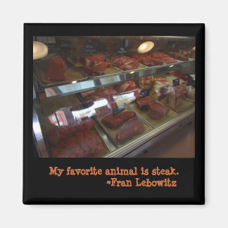 うーん…ステーキ マグネット