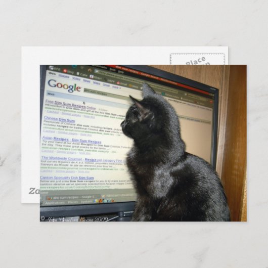 うーん….. ポストカード (正面/裏面)