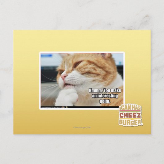 うーん。 ポストカード (正面)