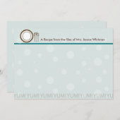 うーん!レシピカード (正面/裏面)