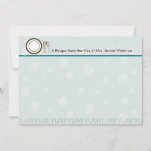 うーん！レシピカード