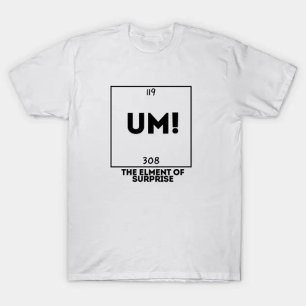 うーん！驚きの要素 Tシャツ