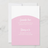 えぇぇ！学位取ったの？！おもしろい卒業 招待状 (裏面)