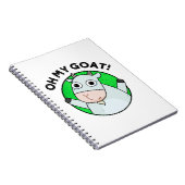 えぇ、ヤギぃ! 面白い動物のしゃれ ノートブック (右側)