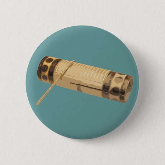 ええ地獄、私はGuiroを遊びます! 缶バッジ (正面)