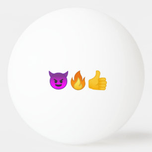 ええ地獄! Emojiの中級のピンポン球 卓球ボール