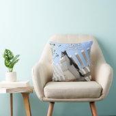 ええ得この猫励ましのスローガン クッション (椅子)