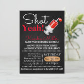 ええ撃たれる! 看護専門学校の卒業の招待状 招待状 (スタンド正面)