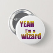 ええ私は魔法使いです 缶バッジ (正面&裏面)