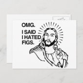 ええ、イチジクが嫌いだって言ったでしょ ポストカード (正面/裏面)