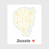 えおもしろいえ～鶏ギフト動物のホークールスと話す シール (シート)