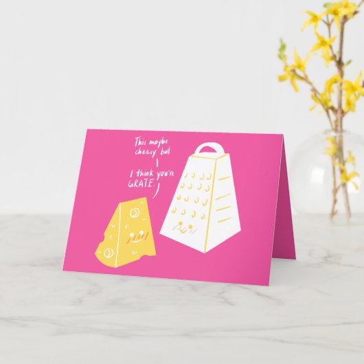 えっ、ベタベタ カード (黄色い花)