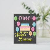 えっ！妹の誕生日パーティーだ！ ポストカード (スタンド正面)