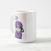 えっ?猫質問 コーヒーマグカップ (正面左)