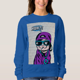 えっ?猫質問 スウェットシャツ