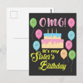 えっ!私の妹の誕生日パーティー! ポストカード (正面/裏面)