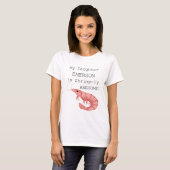 えびっぽくて最高なパパ・ママへ Tシャツ (正面フル)