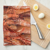 えび キッチンタオル (四つ折り)