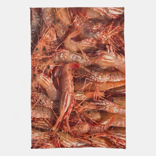 えび キッチンタオル (縦)