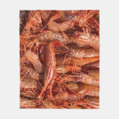 えび フリースブランケット (正面)