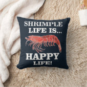 えび+魚+えび クッション (ブランケット)