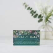 えほん　ベイビー　チャームドフォレスト　グリーン＆ローズ エンクロージャーカード (スタンド正面)