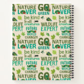 えらいのら caterpillar | 将来の世界を変えるパターン ノートブック (裏面)