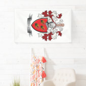 えらの家紋の紋章付き外衣 横断幕 (インサイチュ)