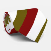 えんじ色か緑のストライプが付いている夜会服 ネクタイ (ロール)