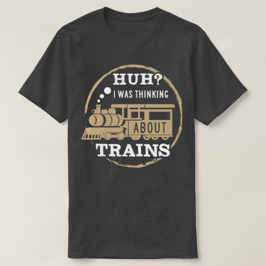 え~電車の考える話だったな Tシャツ (デザイン正面)