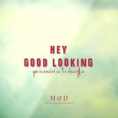 おいおいおい |の結婚モノグラム ウィンドウサイン (シート3)