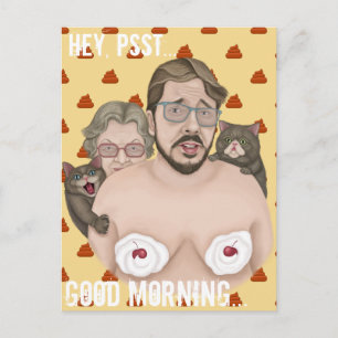 おいおはよう ポストカード